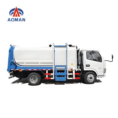 Camion à ordures auto-chargement et déchargement