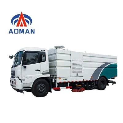 Camion de laveuse de rue